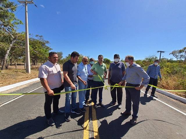 Inaguração da recuperação da rodovia PI-260, em Barreiras do Piauí